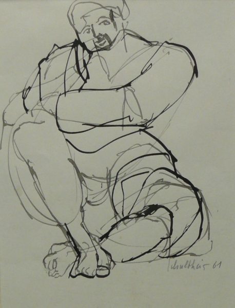 Bild Volker Schultheis | Sitzender Marokkaner 2