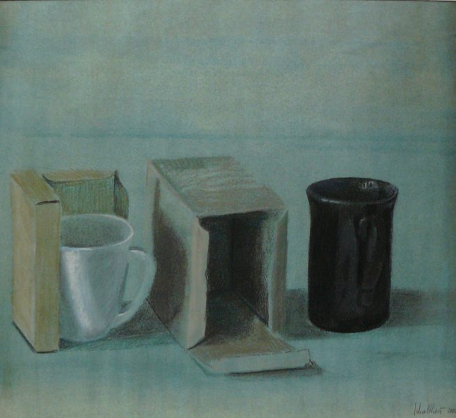 Bild Volker Schultheis | 2 Tassen & 2 Schachteln