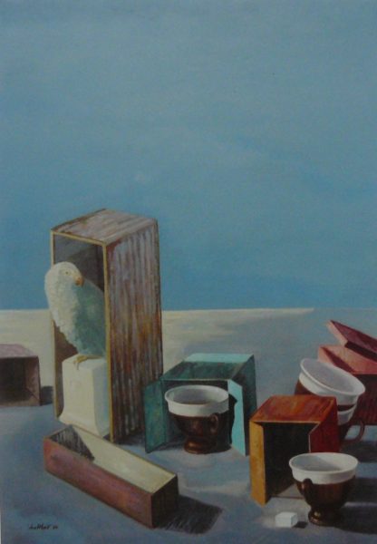 Bild Volker Schultheis | Schachteln mit Vogel