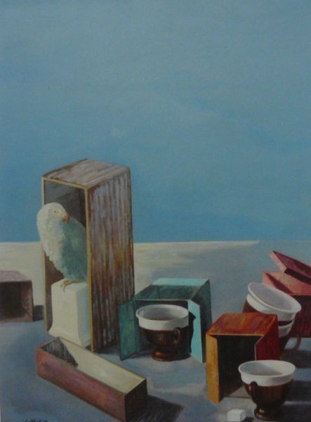 Bild Volker Schultheis | Schachteln mit Vogel