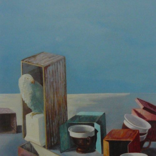 Bild Volker Schultheis | Schachteln mit Vogel