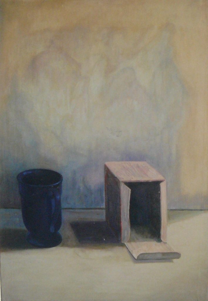 Volker Schultheis Bilder | Schachtel mit Tasse