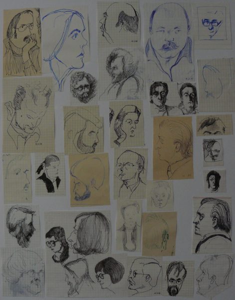 Bild Volker Schultheis | Collage Köpfe