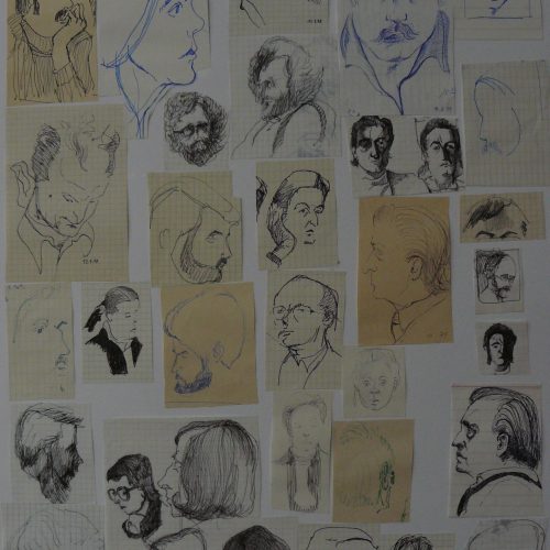 Bild Volker Schultheis | Collage Köpfe