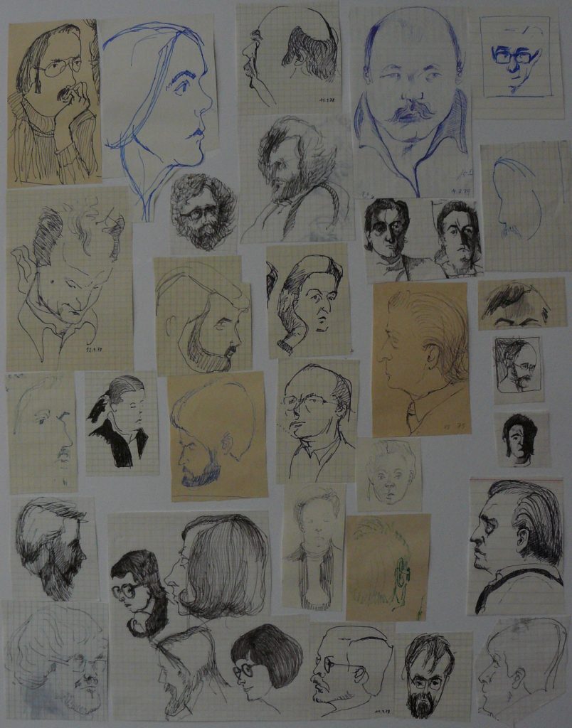 Bild Volker Schultheis | Collage Köpfe