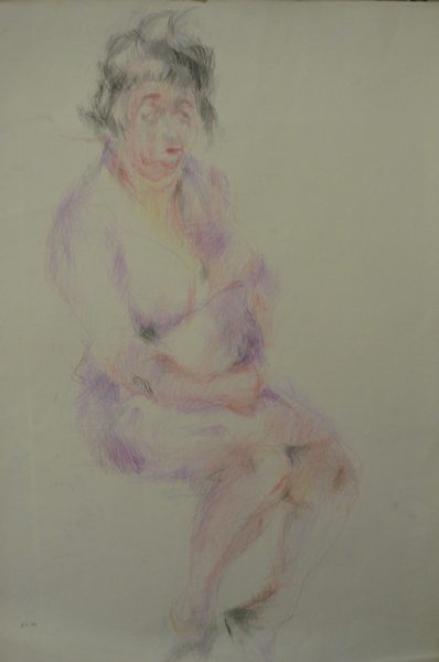 Bild Volker Schultheis | Frau in Violet