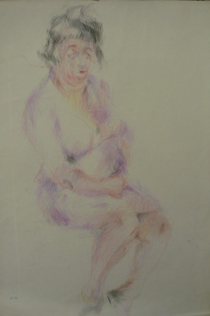 Bild Volker Schultheis | Frau in Violet