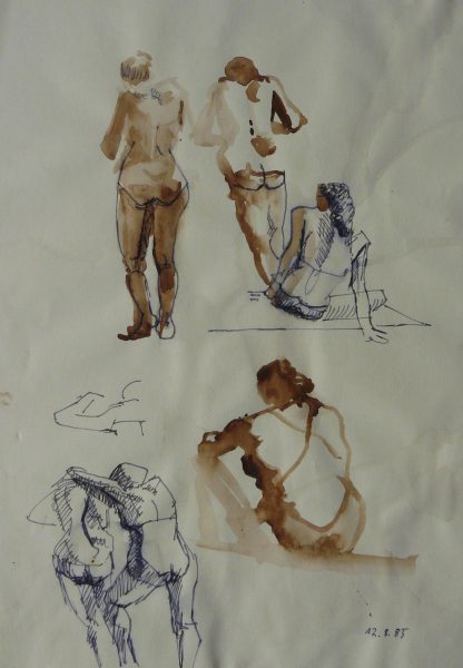 Bild Volker Schultheis | Studie am Strand